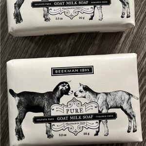 2 bars of Beekman 1802- goat milk